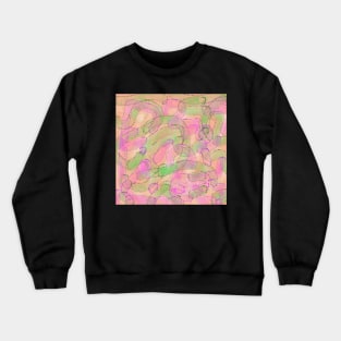 Amoebas Abstract Crewneck Sweatshirt